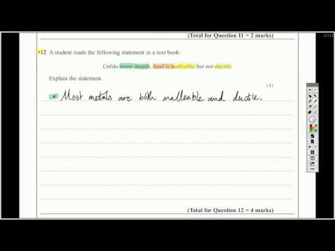 Question 12 Edexcel Unit 1: Mechanics and Materials - A Level Physics