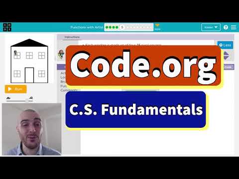 Code.org Express Course Lesson 22 Functions with Artist | Answers Explained | E Lesson 21
