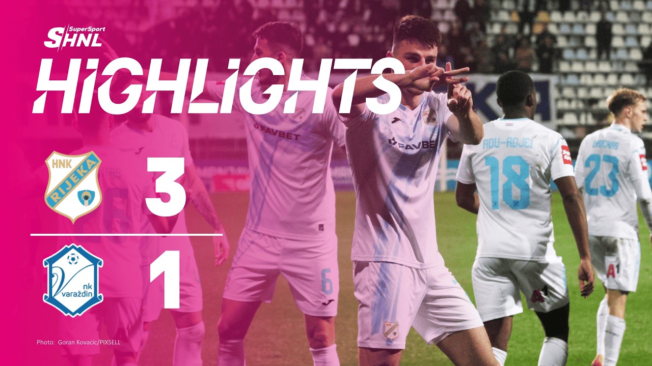 HNK Rijeka vs NK Varaždin Highlights