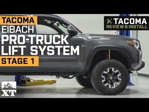 Tacoma Eibach Pro Truck Lift System - Stage 1 (2016-2019) Review & Install