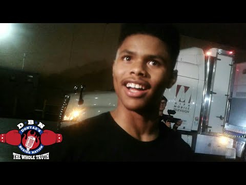 SHAKUR STEVENSON REACTS TO WARD STOPPING KOVALEV