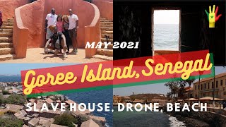 Goree Island, Senegal | Slave House Travel Vlog Dakar| Art, Drone, & Beach