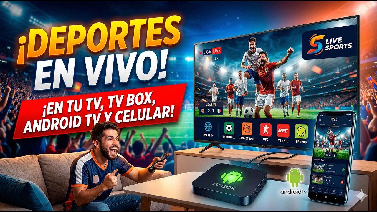 🚨 The BEST APP to watch LIVE SPORTS 2026 (TV Box, Smart TV and Mobile Phones) ⚽🏀