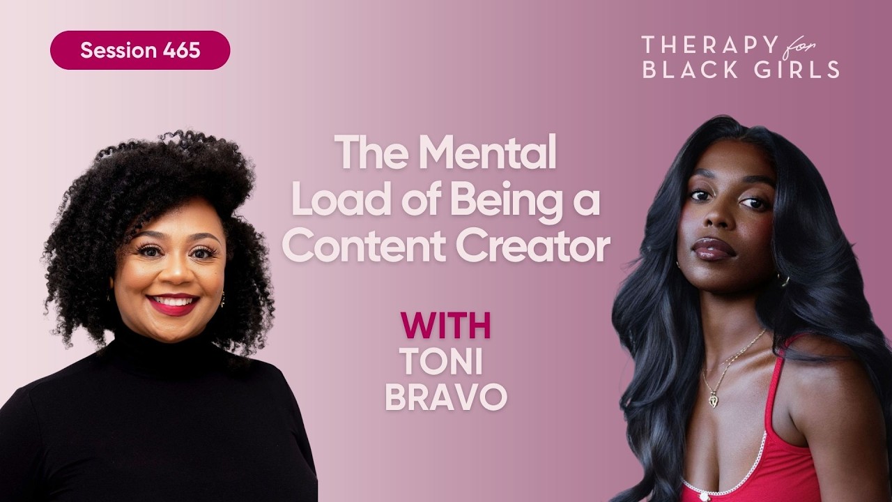 How Toni Bravo Protects Her Mental Health While Living Online | Therapy for Black Girls | EP 465