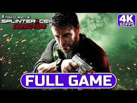 Splinter Cell: Conviction Full Game Walkthrough (No Commentary | 4K 60FPS Ultra HD)