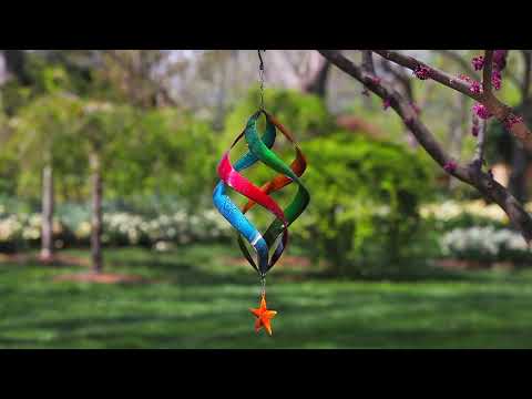 Hanging Metal Twirler (47M683) from Evergreen Garden