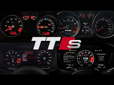 Audi TT S (& v6 3.2) - ACCELERATION Battle - (mk1 vs mk2 vs mk3)