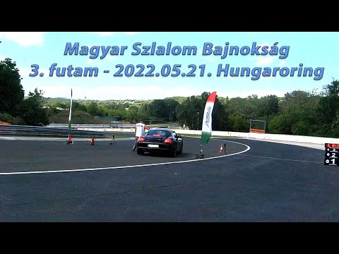 Hungarian Autoslalom Championship | 3rd race - 2022.05.21. Hungaroring | Porsche Cayman S