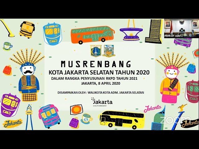 Gladi Resik Musrenbang Tingkat Kota Adm Jakarta Selatan