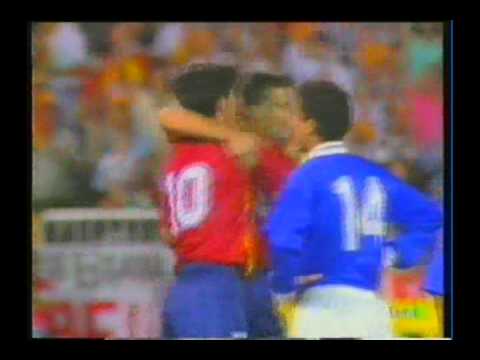 1995 (September 6) Spain 6-Cyprus 0 (EC Qualifier).avi