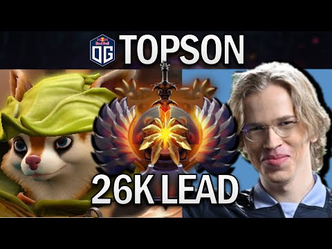 OG.TOPSON HOODWINK WITH 26K GOLD LEAD - DOTA 2 7.30 GAMEPLAY