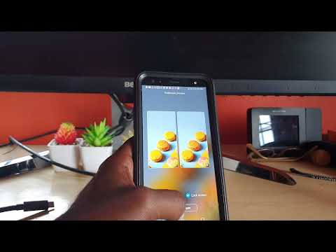 How to Change Wallpaper LG k40