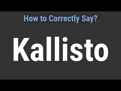 How to Pronounce Name Kallisto (Correctly!)
