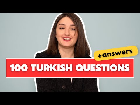 100 Common Turkish Questions and Answers | How to Ask and Answer Questions in Turkish