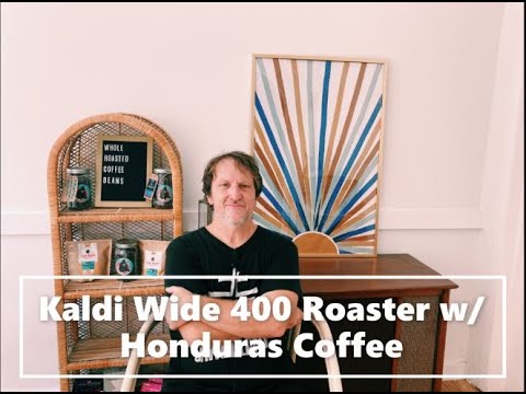 Hondo on the Kaldi Wide 400 Roaster