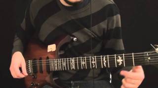 The Pat Metheny Lick with hybrid picking: Fusion Licks Guitar Lesson #3 by Martin Miller