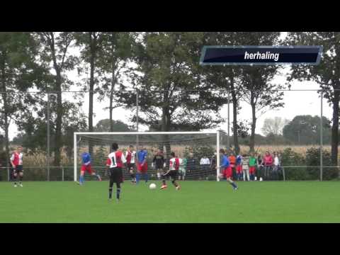 V.V. Koudekerk C1-Feyenoord C2 (oefenwedstrijd)