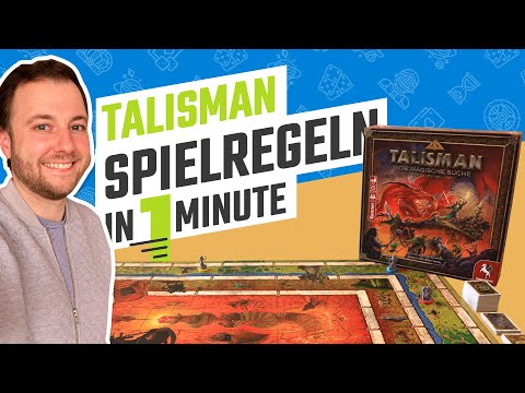 Talisman (4. Edition) - Spielregeln erklärt in 1Minute! #1Minute1BoardGame