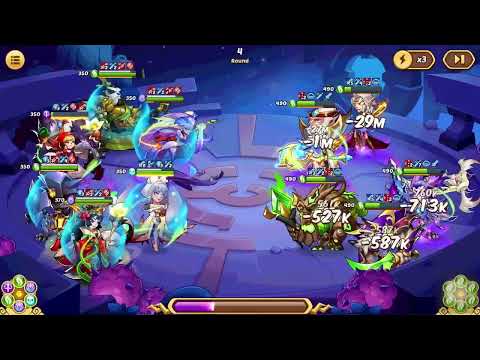 Idle Heroes - Guide Combo Eloise + FQV + MFF at VC 101