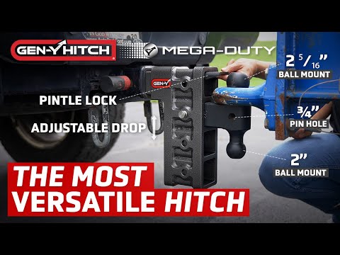 THE BEST HITCH ON THE MARKET?! - The MEGA-DUTY by GEN-Y Hitch