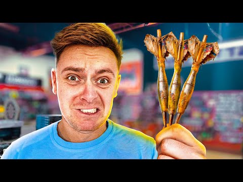 Letting Darts Shop Owner Pick the WORST Darts Possible… Then Entered a Tournament
