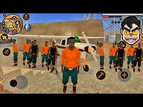 Vegas Crime Simulator #Gangstar Airplane (by Naxeex LLC) Android Gameplay HD