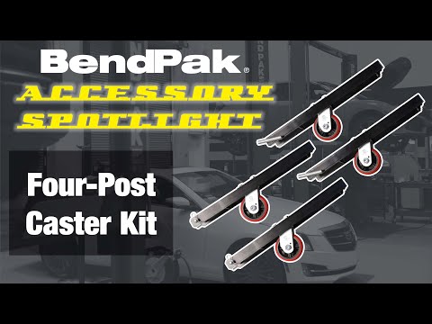 BendPak Four-Post Lift Caster Kit: Accessory Spotlight (Feat. Woman.Driven)