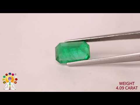 Emerald 4.09ct. (Super Luxury) video
