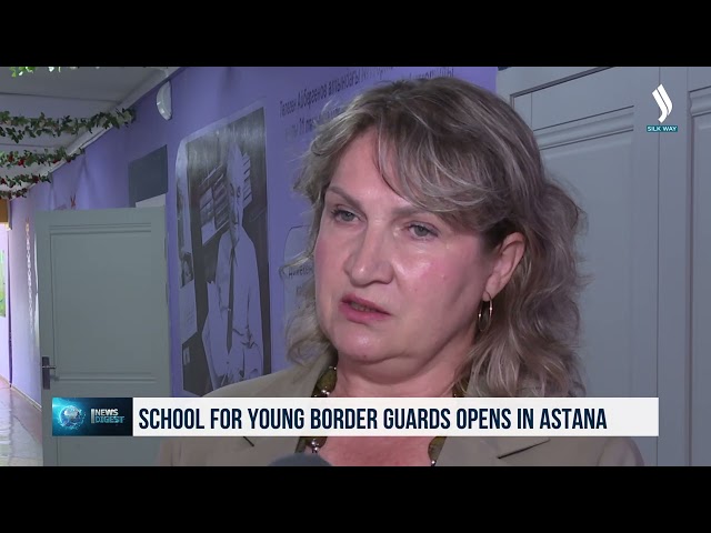 School for young border guards opens in Astana