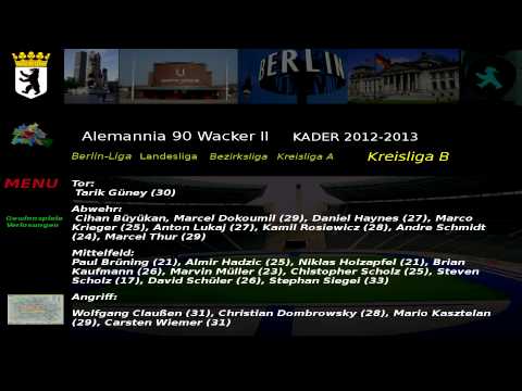 Alemannia 90 Wacker ll Kader Kreisliga B 6.Abteilung