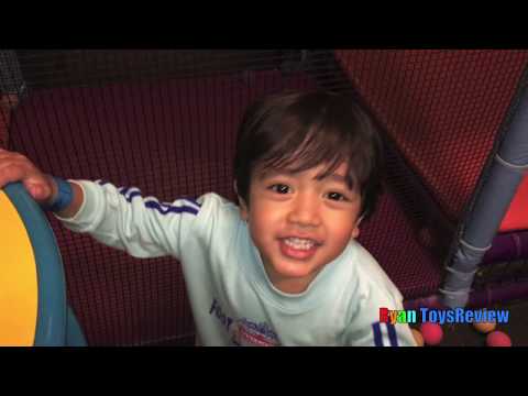 Putt Putt Indoor Playground with Ball Pits and Giant Slides Video