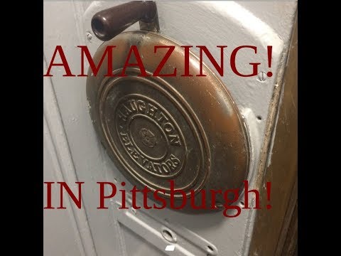 Temperamental antique Haughton hand-operated service Elevator - Pittsburgh, PA