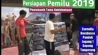 Persiapan Menyambut Pemilu 2019 Di Cornelia Residence Graha Raya Bintaro