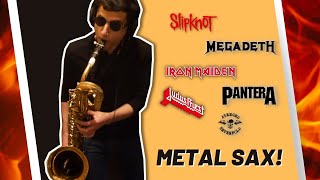 10 метал-риффів на саксофоні