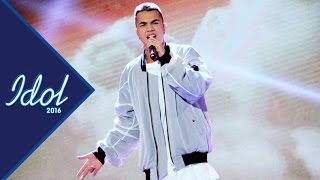 Liam Cacatian Thomassen sjunger I’ll be missing you i Idol 2016 - Idol Sverige (TV4)