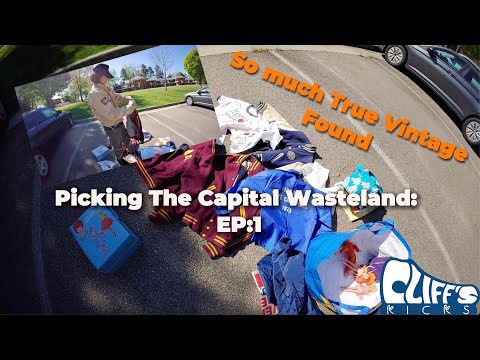 Picking The Capital Wasteland Episode: 1| SO MUCH TRUE VINTAGE FOUND!