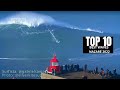 NAZARE 2022 EPIC SWELL The BEST 10 BIG WAVES  (BEST EXPERIENCE WEAR HEADPHONES 🎧)