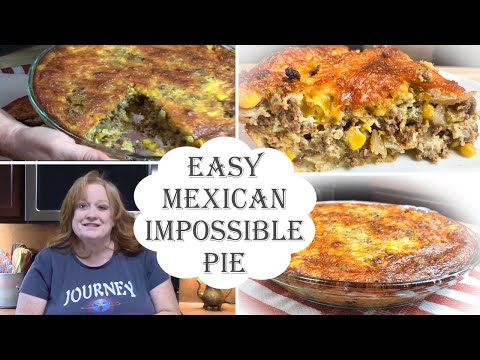Impossible Quesadilla Pie