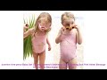 Summer One Piece Baby Girl Clothes Swimsuit Swimwear Bikini Bathing Su