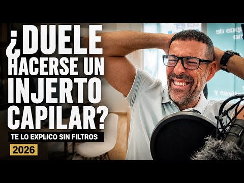 David Beltrán explica si duele hacerse un injerto capilar