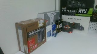 自作PC組み立て配信