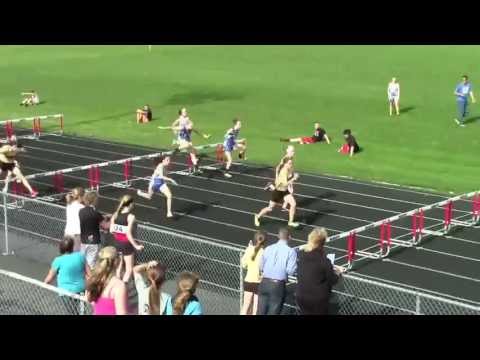 Allen East Jr High Track @ Spencerville Invitational - Girls 100m Hurdles