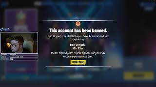 GHOST AYDAN *BANNED* FROM FORTNITE For EXPLOITING/SMURFINGG!