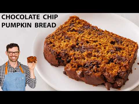 Amazing Chocolate Chip Pumpkin Bread Recipe