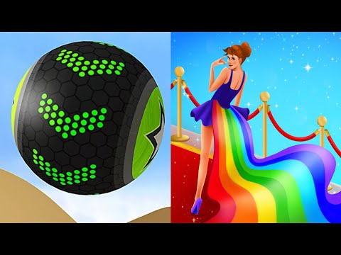 Going Balls VS Dress Painters Android iOS Gameplay (Level 456-460)