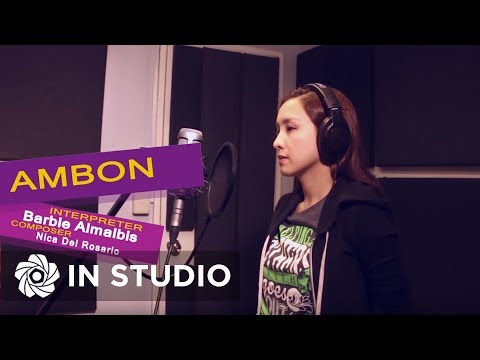 Barbie Almalbis - Ambon (Official Recording Session with Lyrics)