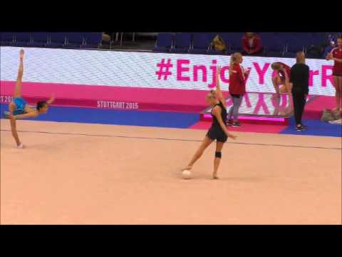 Kseniya Moustafaeva (France) | Rhythmic Gymnastics World Championships Stuttgart