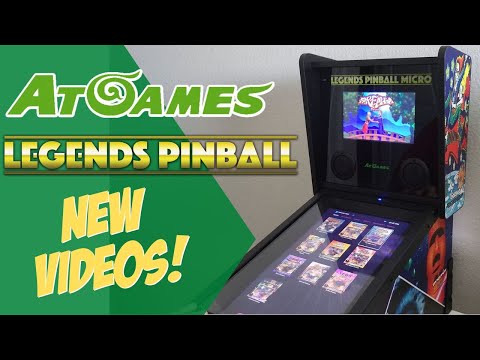More Real Footage of AtGames Legends Pinball Micro In Action!
