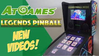 More Real Footage of AtGames Legends Pinball Micro In Action!