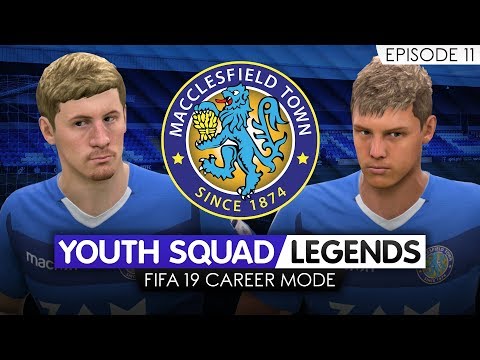 FIFA 19 CAREER MODE (Ep 11) | Macclesfield RTG | Youth Academy [YOUTH SQUAD LEGENDS] - POINT TO LEG!